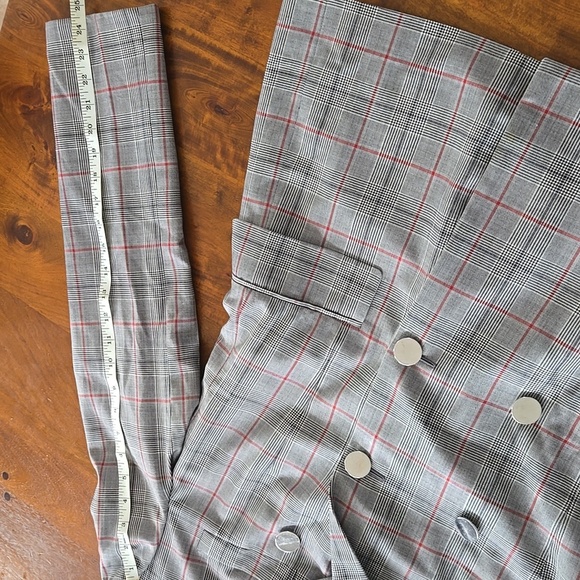 Calvin Klein Runway Simon Plaid Blazer 205W39NYC US Size 12 IT Size 48 - Picture 8 of 16